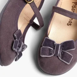 Merceditas Niña<Pisamonas Mercedita Niña Hebilla Lazo Terciopelo