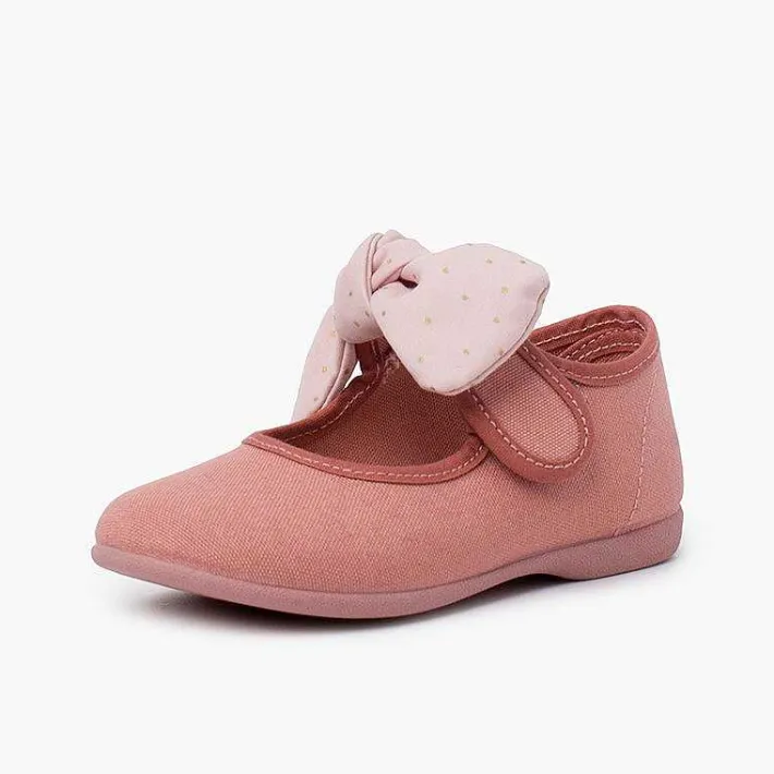Merceditas Niña<Pisamonas Mercedita Niña Lona Lazo Puntitos