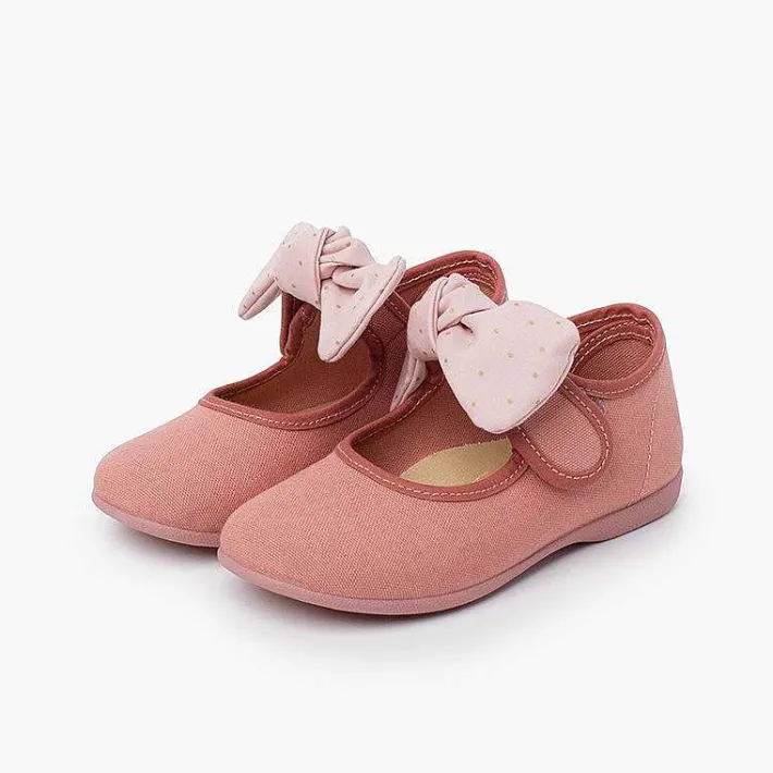 Merceditas Niña<Pisamonas Mercedita Niña Lona Lazo Puntitos