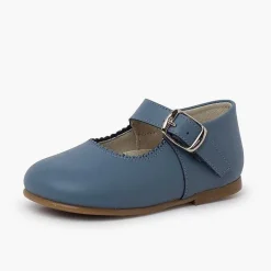 Zapatos Comunión<Pisamonas Mercedita Piel Piso Caramelo