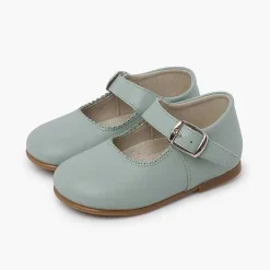 Zapatos Comunión<Pisamonas Mercedita Piel Piso Caramelo
