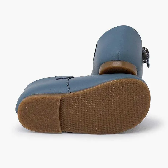 Zapatos Comunión<Pisamonas Mercedita Piel Piso Caramelo