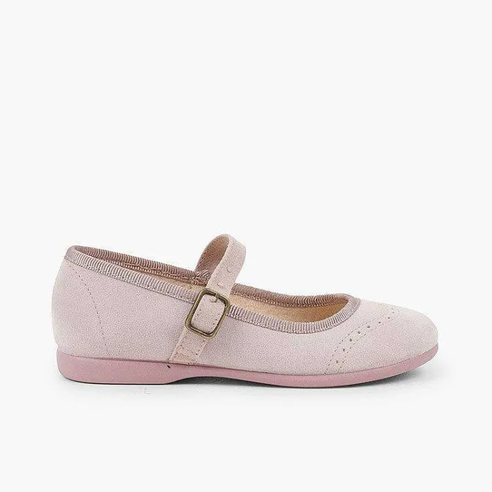 Merceditas Niña<Pisamonas Mercedita Serratex Hebilla Picado