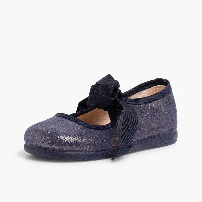 Merceditas Niña<Pisamonas Merceditas Brillos Con Lazada