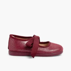 Merceditas Niña<Pisamonas Merceditas Brillos Con Lazada