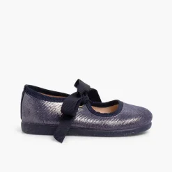 Merceditas Niña<Pisamonas Merceditas Brillos Con Lazada