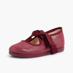 Merceditas Niña<Pisamonas Merceditas Brillos Con Lazada