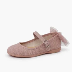 Zapatos Comunión<Pisamonas Merceditas Ceremonia Lazo Trasero Tul