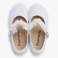 Zapatos Comunión<Pisamonas Merceditas Ceremonia Tira De Flores