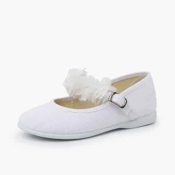Zapatos Comunión<Pisamonas Merceditas Ceremonia Tira De Flores