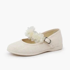 Zapatos Comunión<Pisamonas Merceditas Ceremonia Tira De Flores