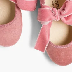Merceditas Niña<Pisamonas Merceditas Con Lazo De Terciopelo