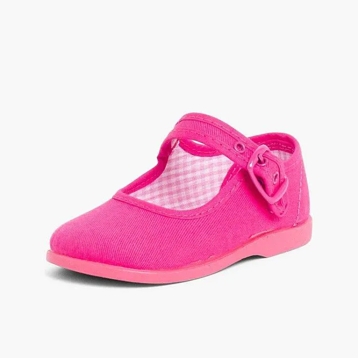 Merceditas Niña<Pisamonas Merceditas De Lona Para Niñas