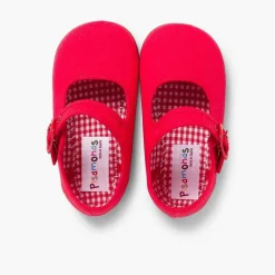 Merceditas Niña<Pisamonas Merceditas De Lona Para Niñas