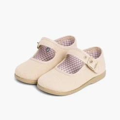 Merceditas Niña<Pisamonas Merceditas De Lona Para Niñas