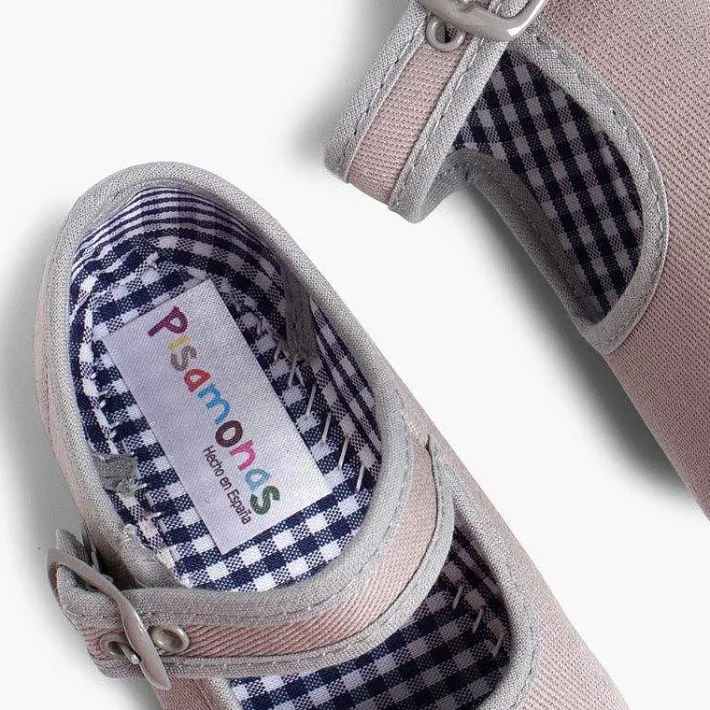 Merceditas Niña<Pisamonas Merceditas De Lona Para Niñas