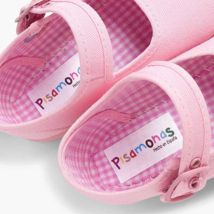 Merceditas Niña<Pisamonas Merceditas De Lona Para Niñas