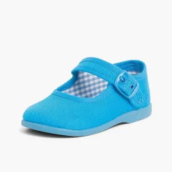Merceditas Niña<Pisamonas Merceditas De Lona Para Niñas