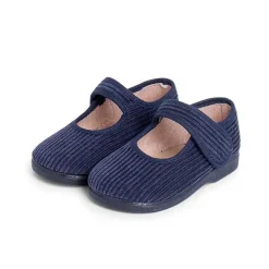 Zapatillas Casa<Pisamonas Merceditas De Pana Niñas Para Casa