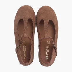Bailarinas<Pisamonas Merceditas En Forma De T Serraje Niña