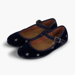 Merceditas Niña<Pisamonas Merceditas Escotadas Niña Terciopelo Estrellitas
