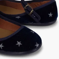 Merceditas Niña<Pisamonas Merceditas Escotadas Niña Terciopelo Estrellitas