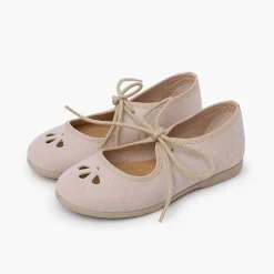 Zapatos Comunión<Pisamonas Merceditas Lazo Fino Y Picado