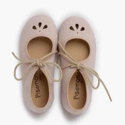 Zapatos Comunión<Pisamonas Merceditas Lazo Fino Y Picado