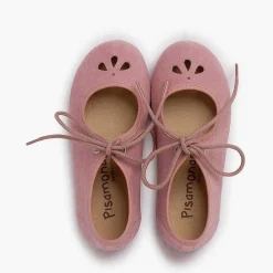 Zapatos Comunión<Pisamonas Merceditas Lazo Fino Y Picado