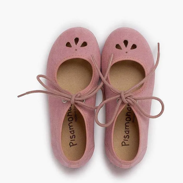 Zapatos Comunión<Pisamonas Merceditas Lazo Fino Y Picado