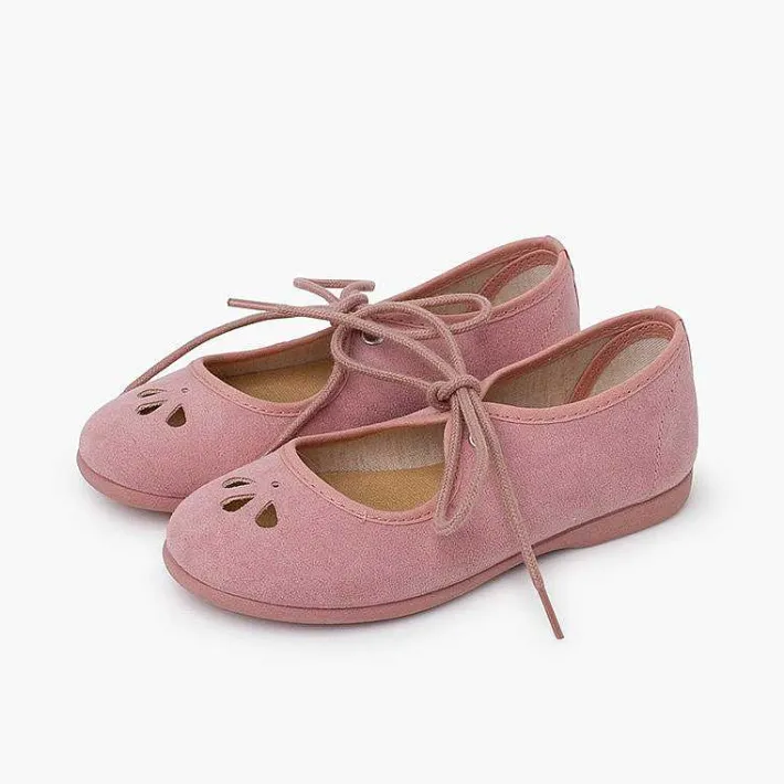 Zapatos Comunión<Pisamonas Merceditas Lazo Fino Y Picado