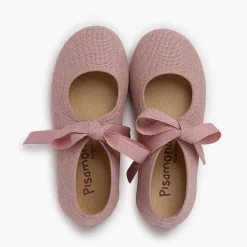 Zapatos Comunión<Pisamonas Merceditas Lino Cierre Lazo Faya
