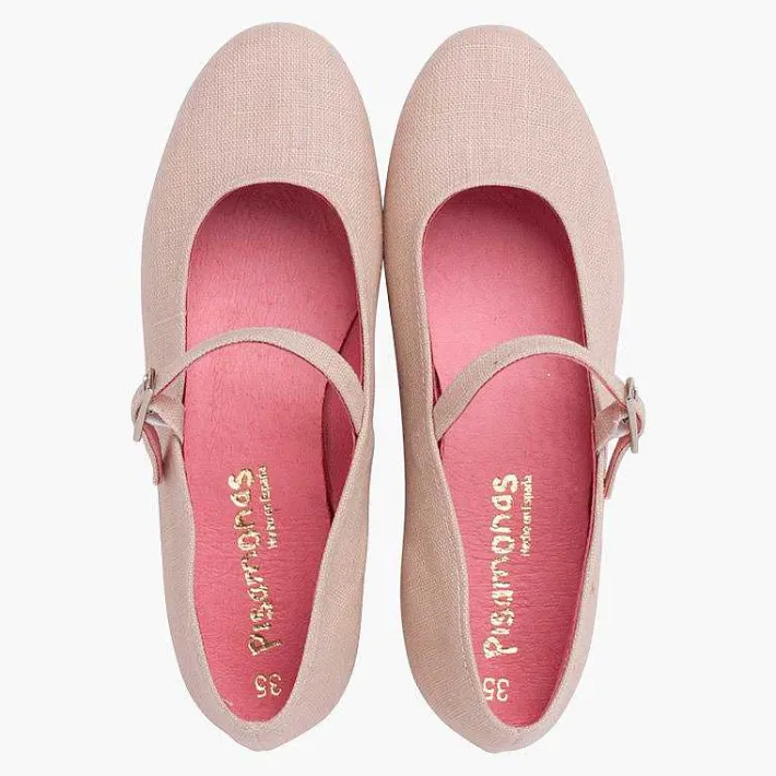 Bailarinas<Pisamonas Merceditas Lino Suela Vestir