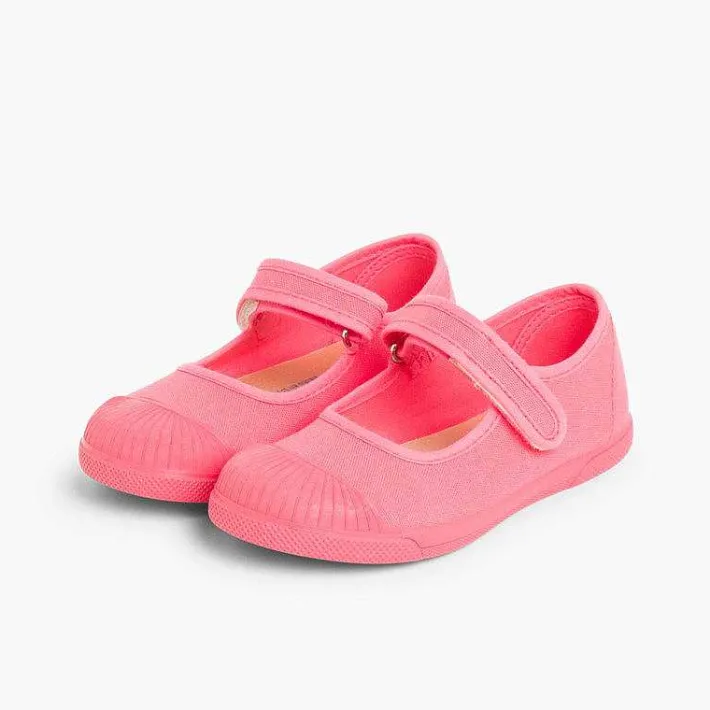 Merceditas Niña<Pisamonas Merceditas Lona Cinta Adhesiva Puntera Goma