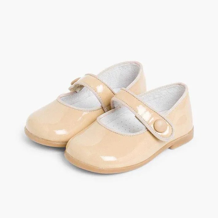 Merceditas Niña<Pisamonas Merceditas Niña Charol Tira Adherente