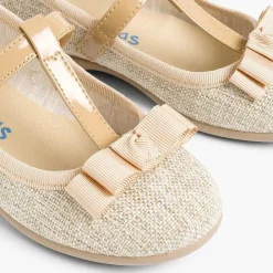 Zapatos Comunión<Pisamonas Merceditas Niña De Tira Con Lazo