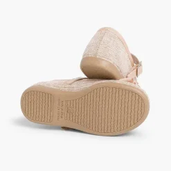 Zapatos Comunión<Pisamonas Merceditas Niña De Tira Con Lazo