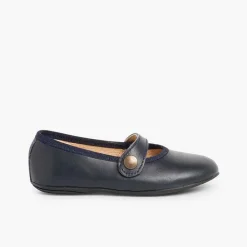 Zapatos Comunión<Pisamonas Merceditas Niña Piel Colores