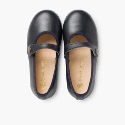 Zapatos Comunión<Pisamonas Merceditas Niña Piel Colores