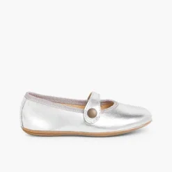 Zapatos Comunión<Pisamonas Merceditas Niña Piel Colores