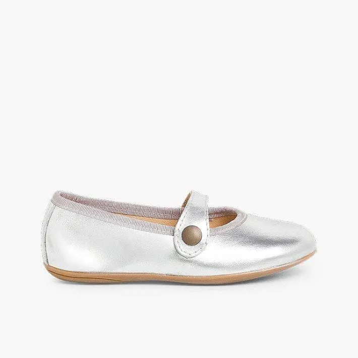 Zapatos Comunión<Pisamonas Merceditas Niña Piel Colores