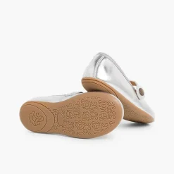 Zapatos Comunión<Pisamonas Merceditas Niña Piel Colores