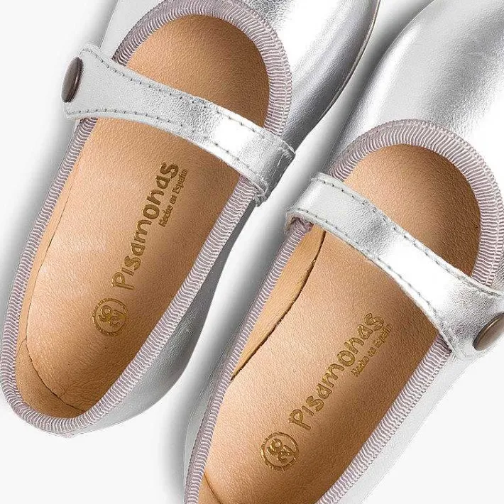 Zapatos Comunión<Pisamonas Merceditas Niña Piel Colores