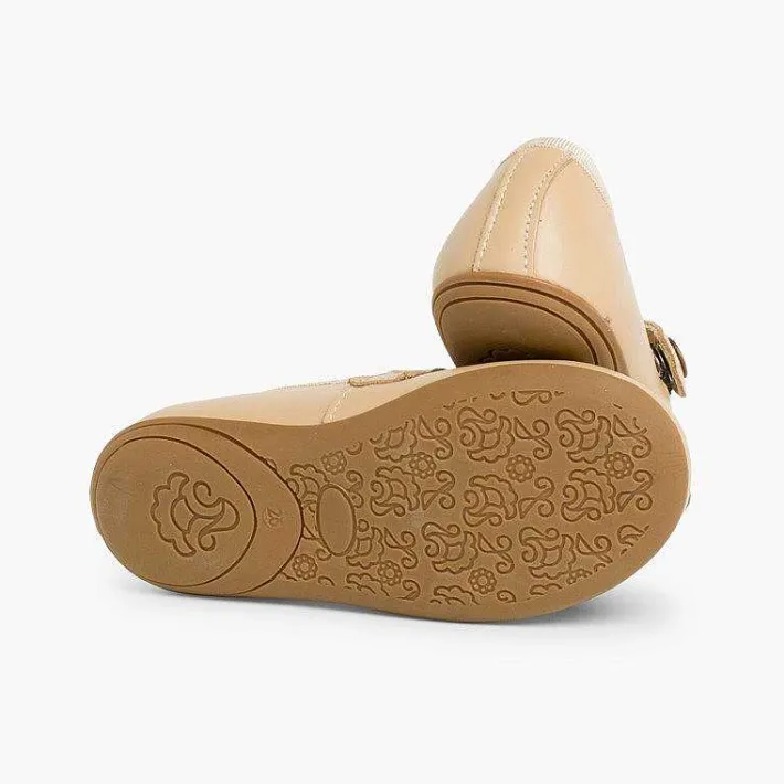Zapatos Comunión<Pisamonas Merceditas Niña Piel Colores