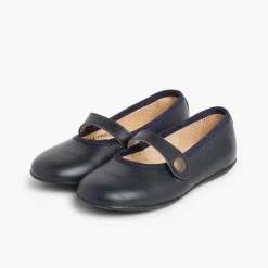 Zapatos Comunión<Pisamonas Merceditas Niña Piel Colores