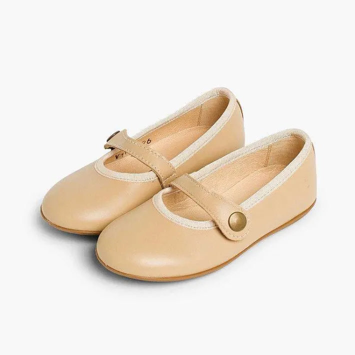 Zapatos Comunión<Pisamonas Merceditas Niña Piel Colores