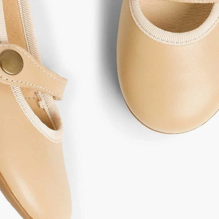 Zapatos Comunión<Pisamonas Merceditas Niña Piel Colores