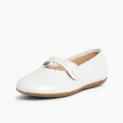 Zapatos Comunión<Pisamonas Merceditas Niña Piel Comuniónes