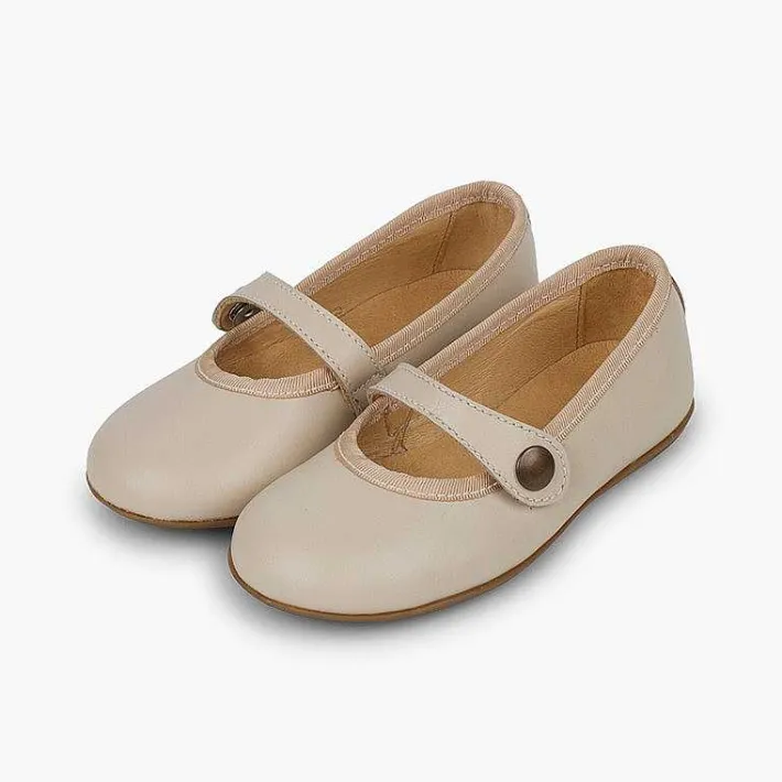 Zapatos Comunión<Pisamonas Merceditas Niña Piel Comuniónes