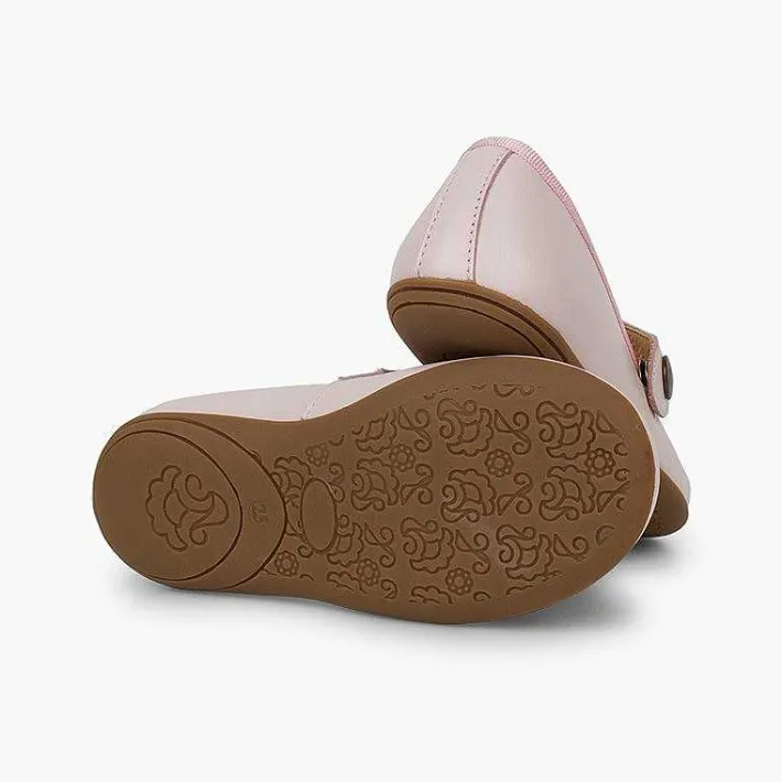 Zapatos Comunión<Pisamonas Merceditas Niña Piel Comuniónes